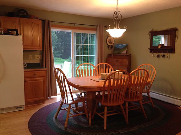 open dining, kitchen, living