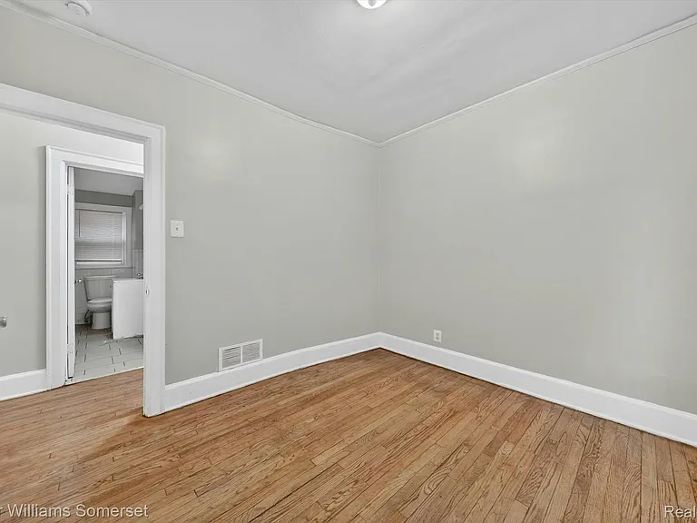 Bedroom #1, off hallway across from the bathroom