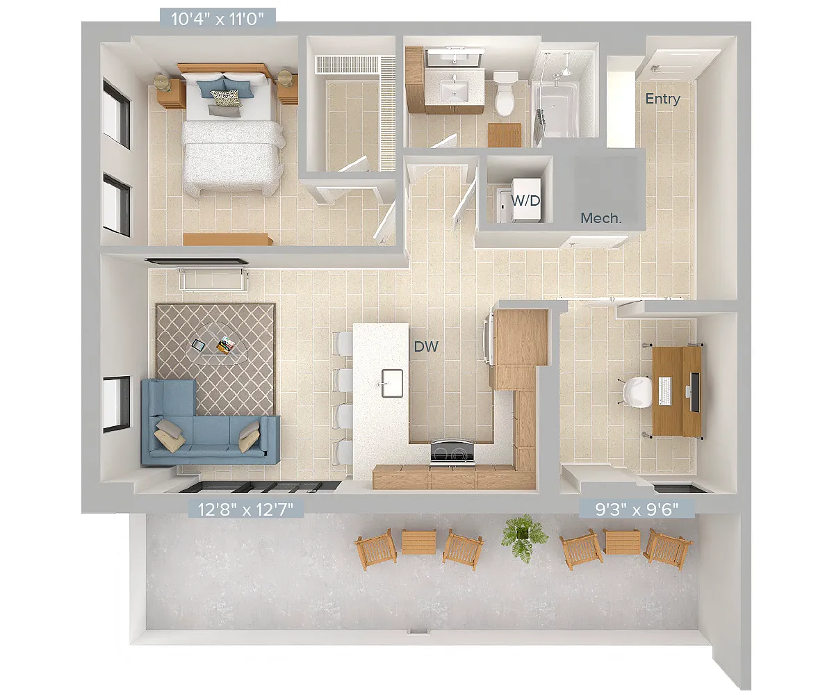 Floor plan A9D-867