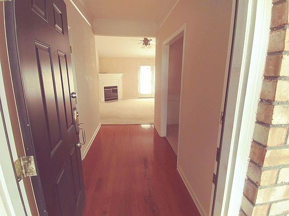 Front entrance hard wood 