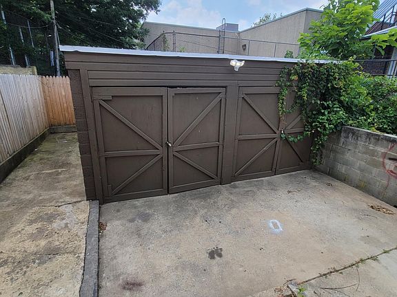 2 Car detached garage