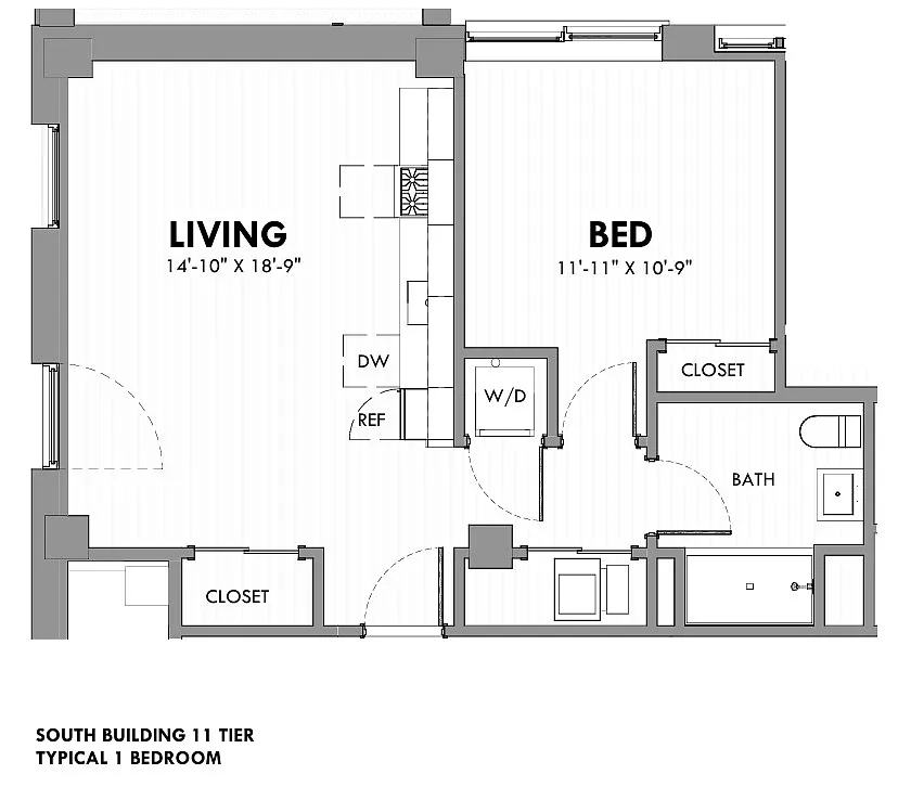 Floor plan Tier 11