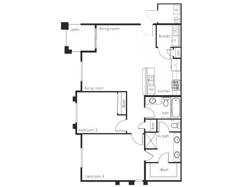 Floor plan B2
