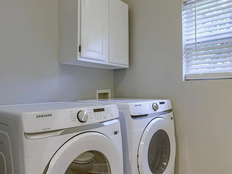 Main floor laundry.