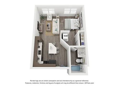 Floor plan Studio