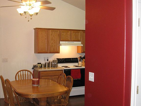 Another view of kitchen from entryway