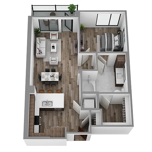 Floor plan I