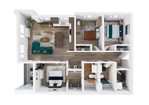 Floor plan 3X2 A
