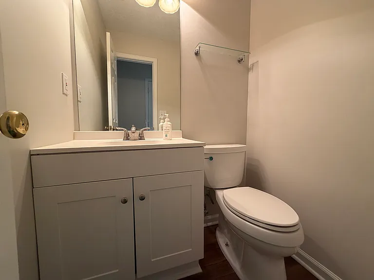 Powder room on main level