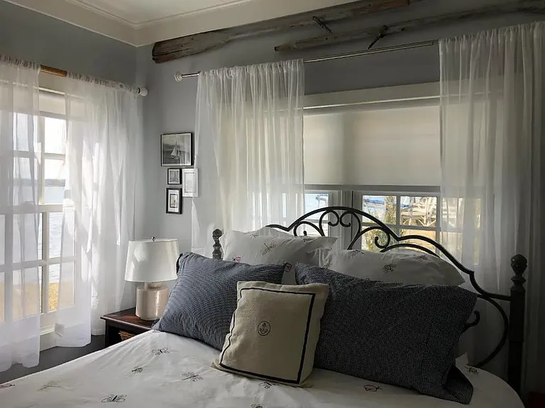Bedroom #1, queen-sized bed
