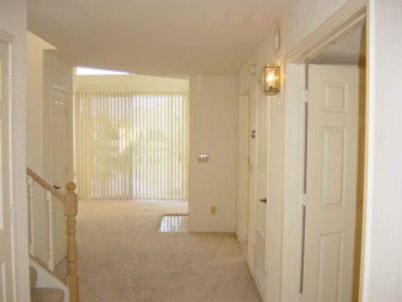 Looking from entry to fm rm