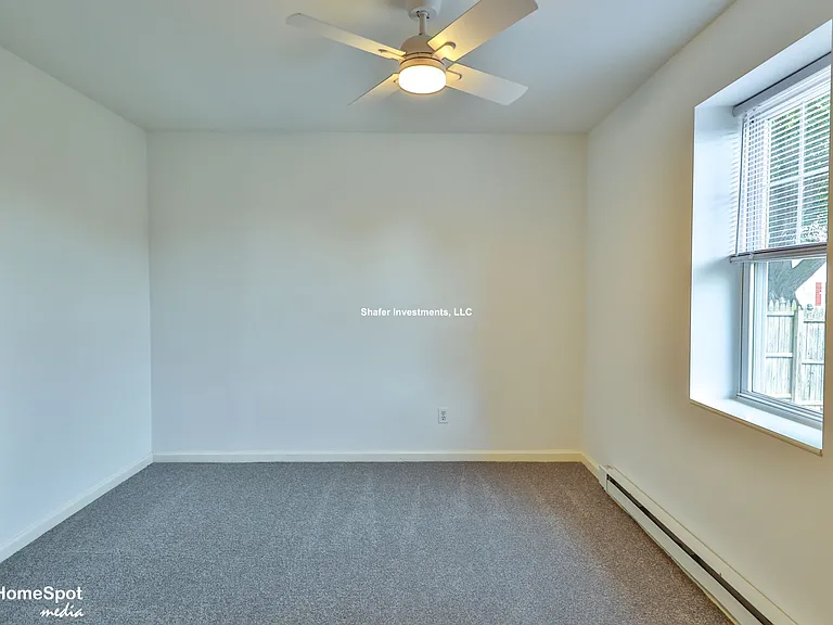 View of the south bedroom (smaller room)