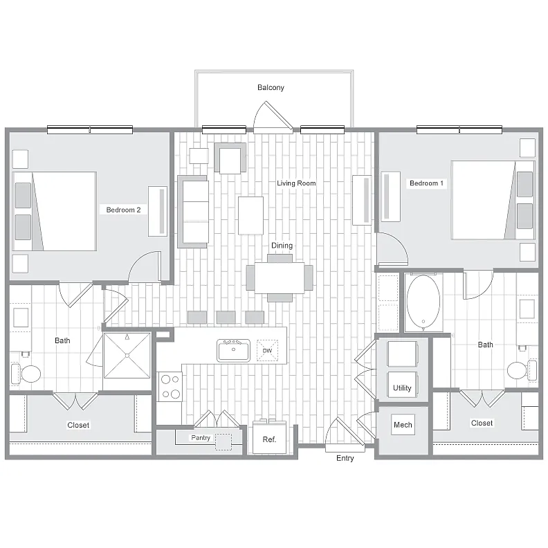 Floor plan B2