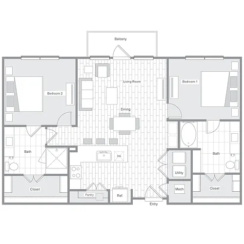 Floor plan B2