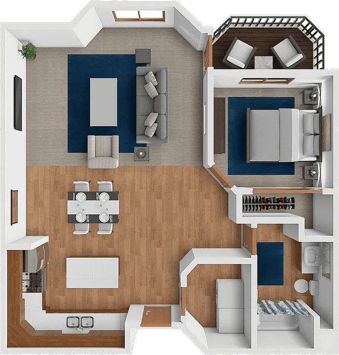 Floor plan Beaver Creek