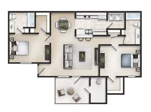Floor plan The Oakdale