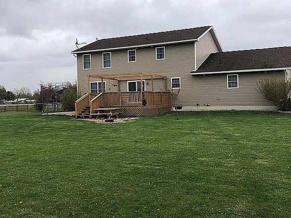Back right of house