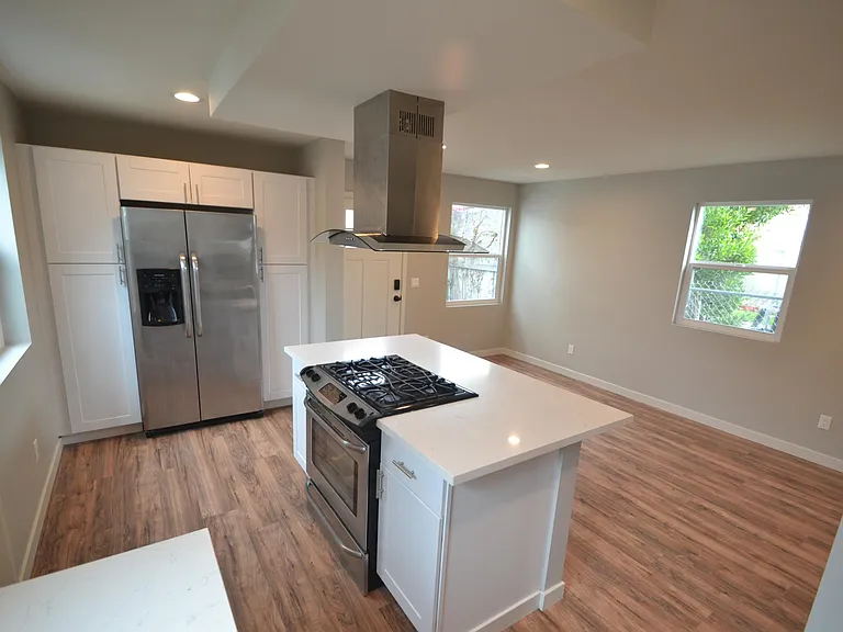 open kitchen living room