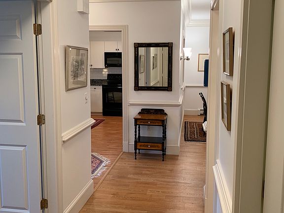 Entering from garage