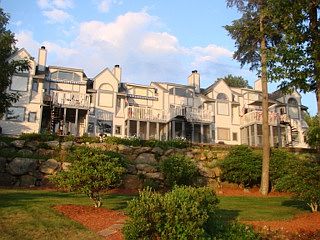 view of building from water