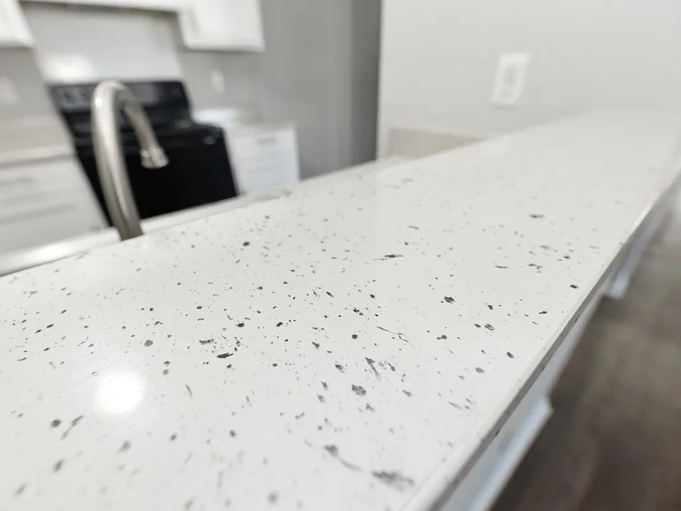 Granite-Style Counters in Kitchen
