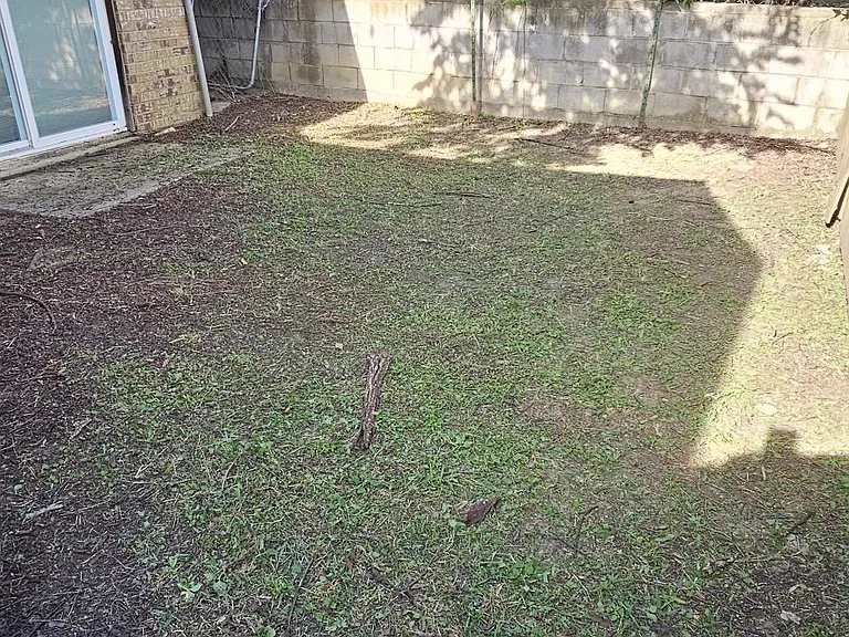 Easy to maintain the small backyard.