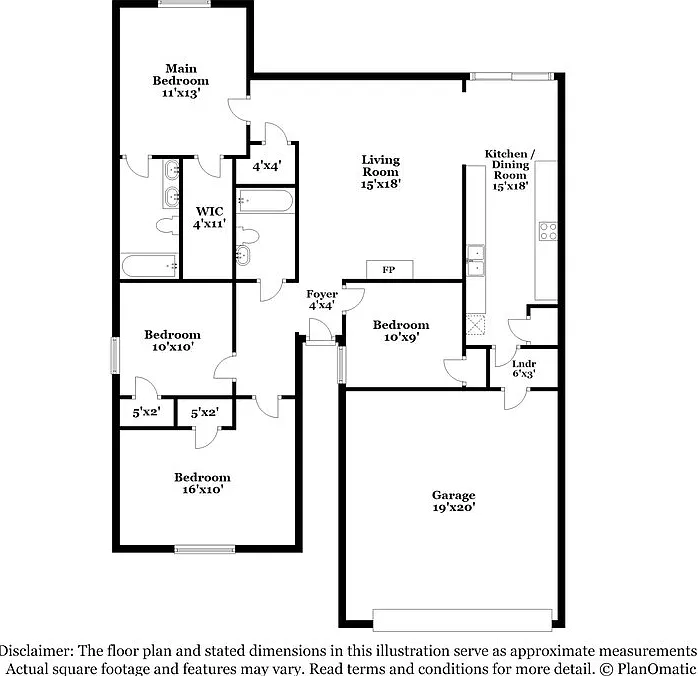 4 bed, 2.0 bath, 1447 sqft, $2,140 — Photo 2