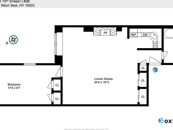 2nd image of 9 W 73rd St APT 2B