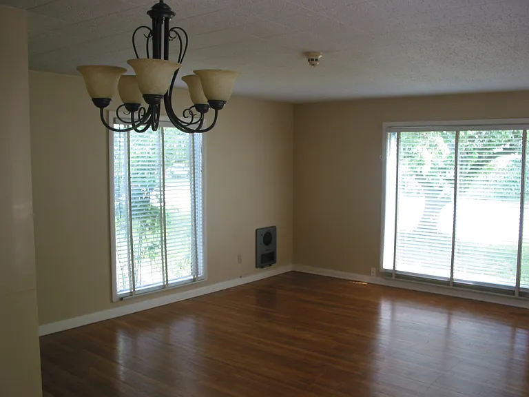 Living room, looking south by southeast.