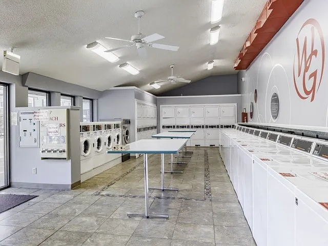 On-Site Laundry and Internet Cafe