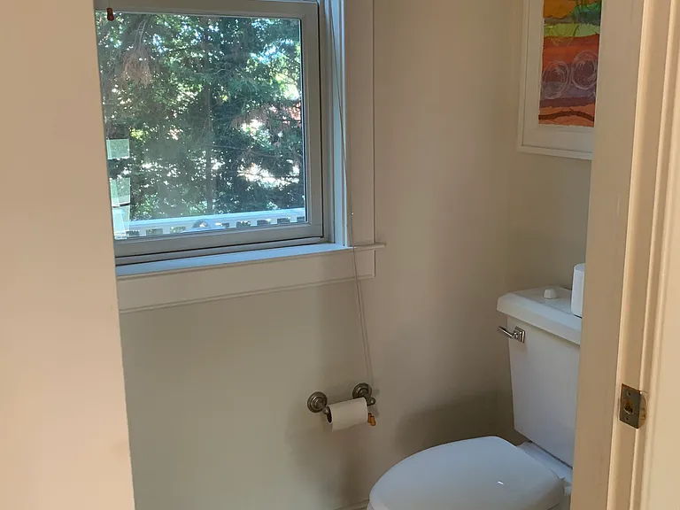 first floor powder room