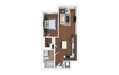 Floor plan S3 - Renovated