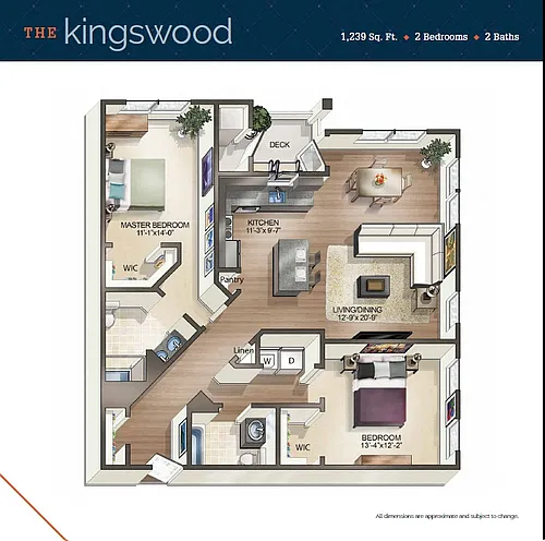 Floor plan The Kingswood