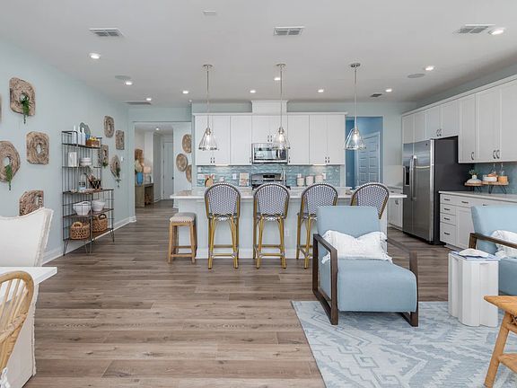 Open concept kitchen