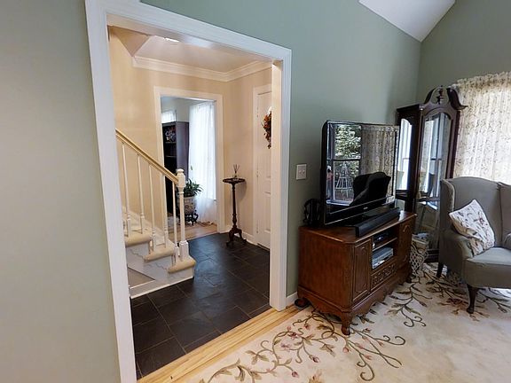 Foyer with VA Slate Floor