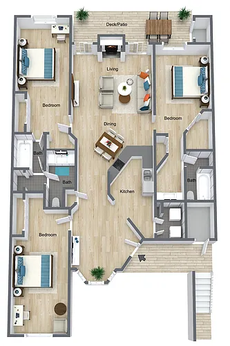 Floor plan 3B