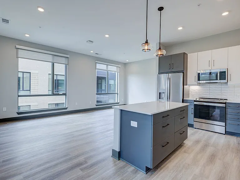 Kitchen and Living Area