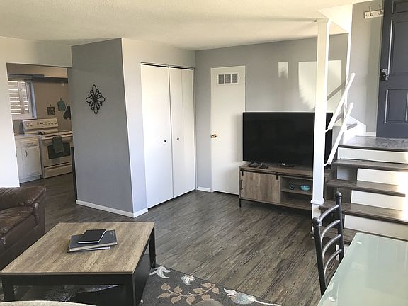 Large storage under stairs