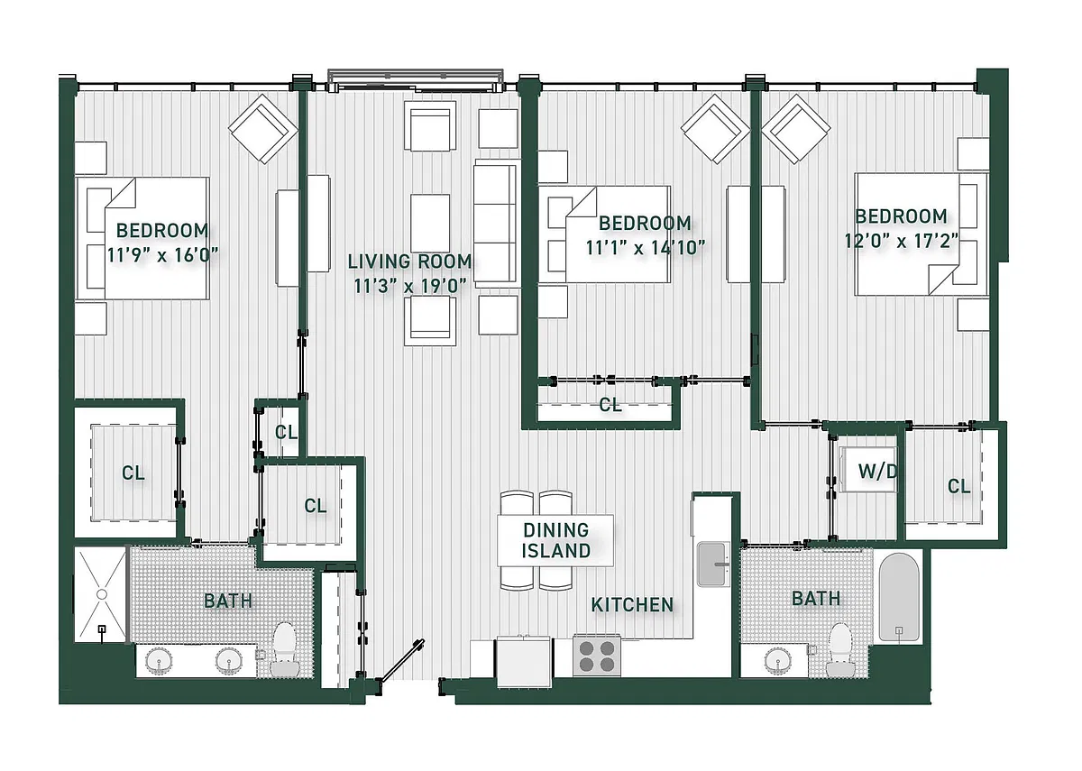 Floor plan C2PH