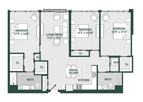 Floor plan C2PH