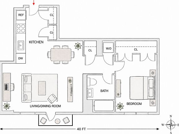2nd image of 264 Pacific St APT 4D