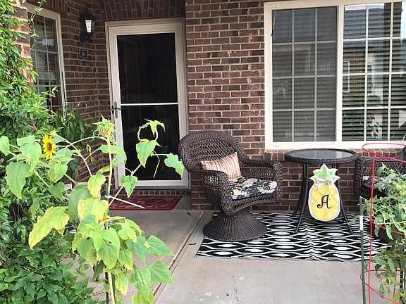 Chilling on the porch