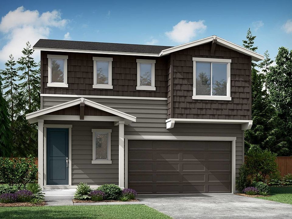 Plan A240 Exterior Style A Right Swing