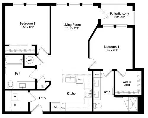 Floor plan B3