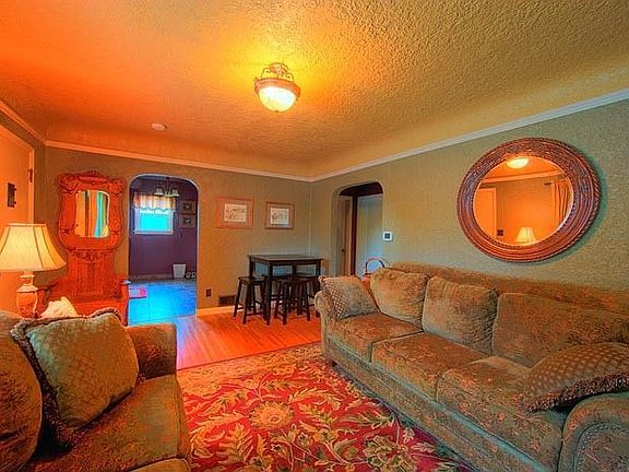 Living Room into Kitchen