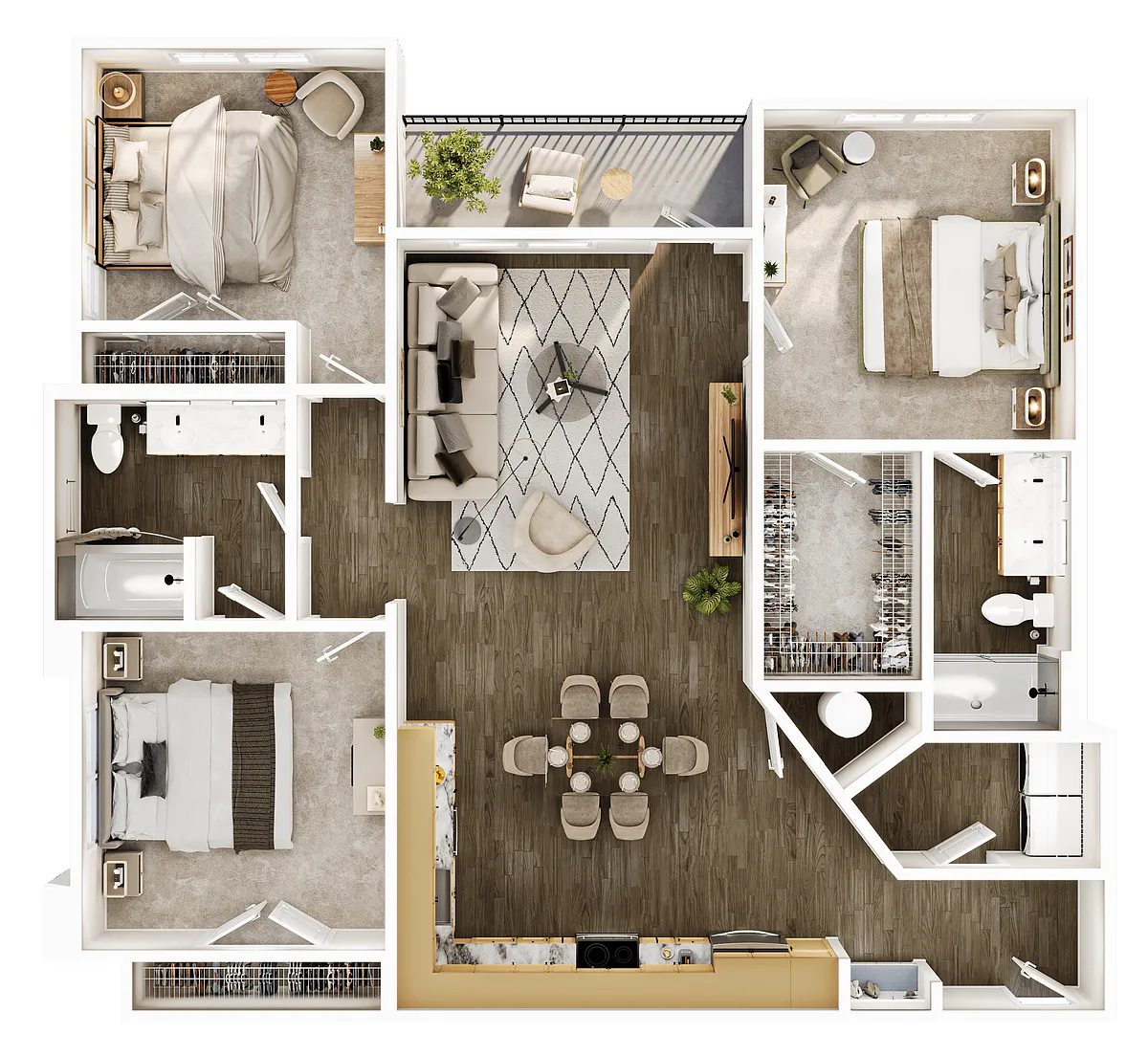 Floor plan C1