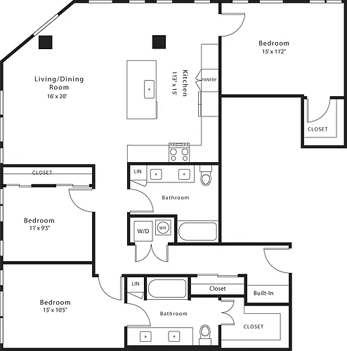 Floor plan C1
