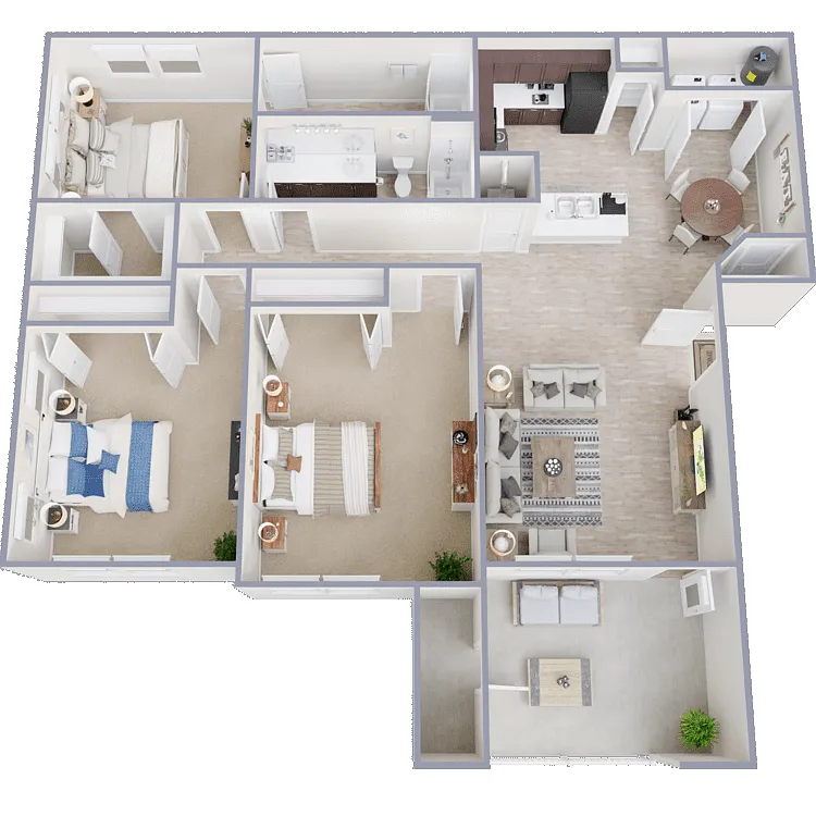 Floor plan C1