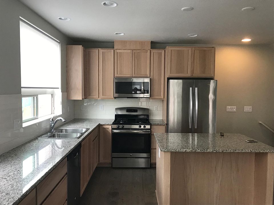 light filled kitchen, tons of cabinet and counter space