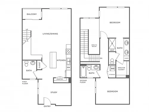 Floor plan D - Sophisticated